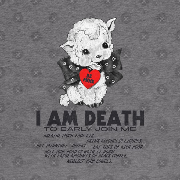 I AM THE DEATH LAMB. by darklordpug